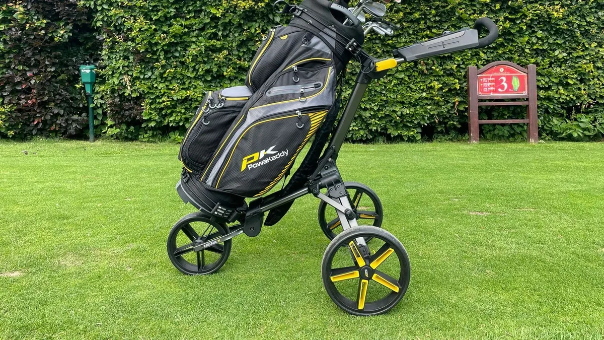 Powakaddy Micra Trolley Golf cart - Image 3