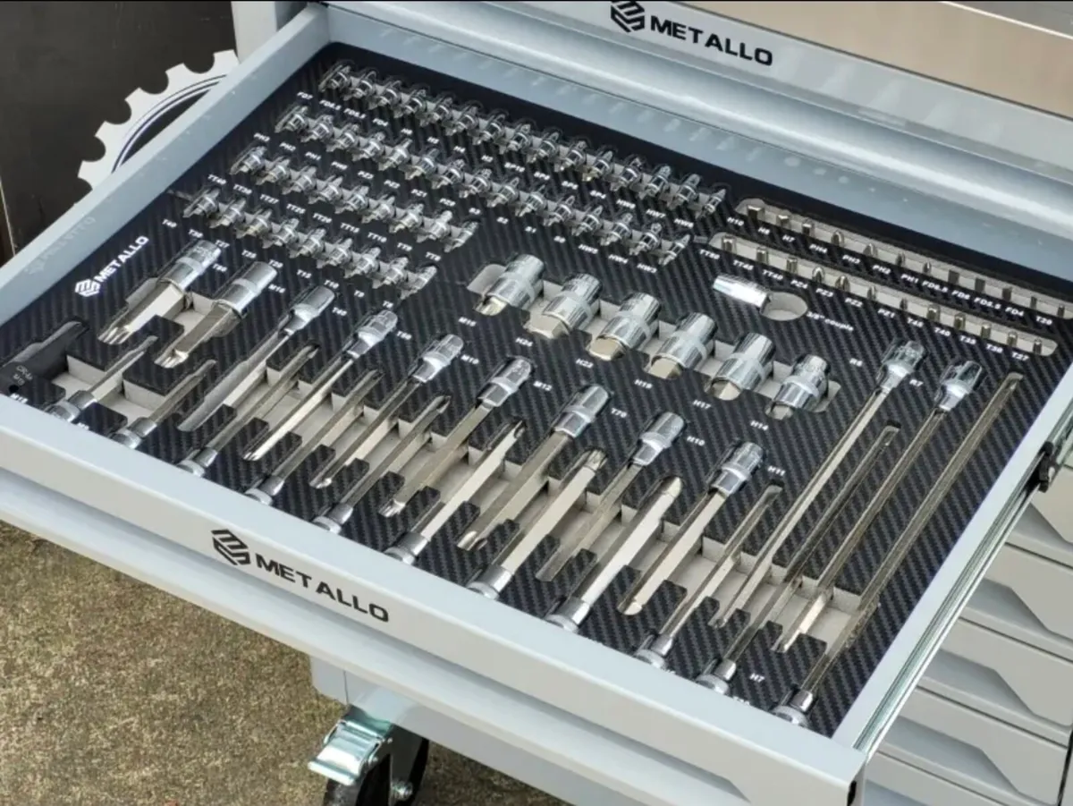 Metallo 8 drawer tool box - Image 4