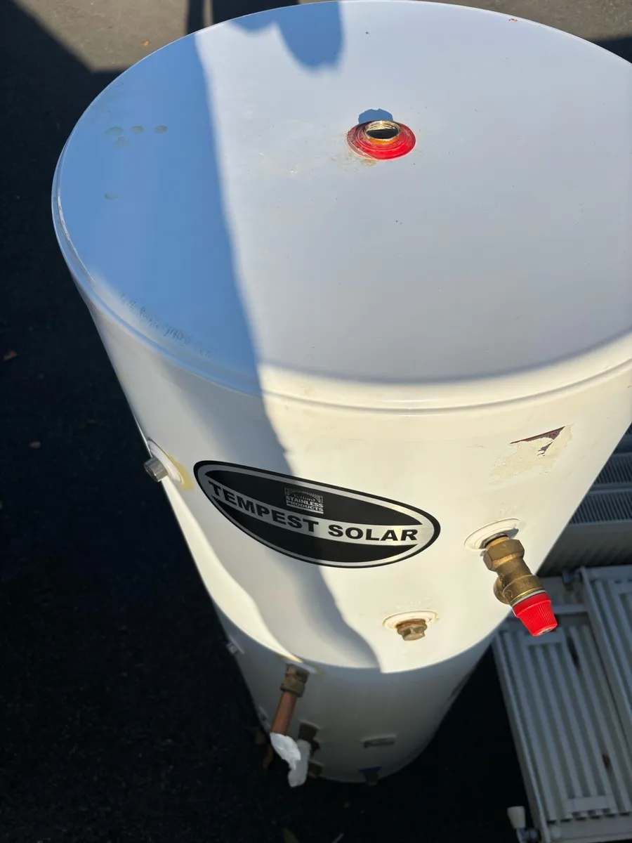 Tempest twin coil 300ltr solar cylinder