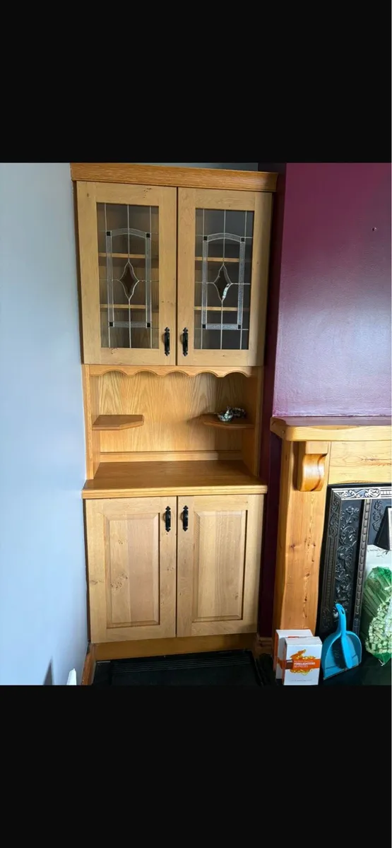 Cabinets and presses with work top - Image 1