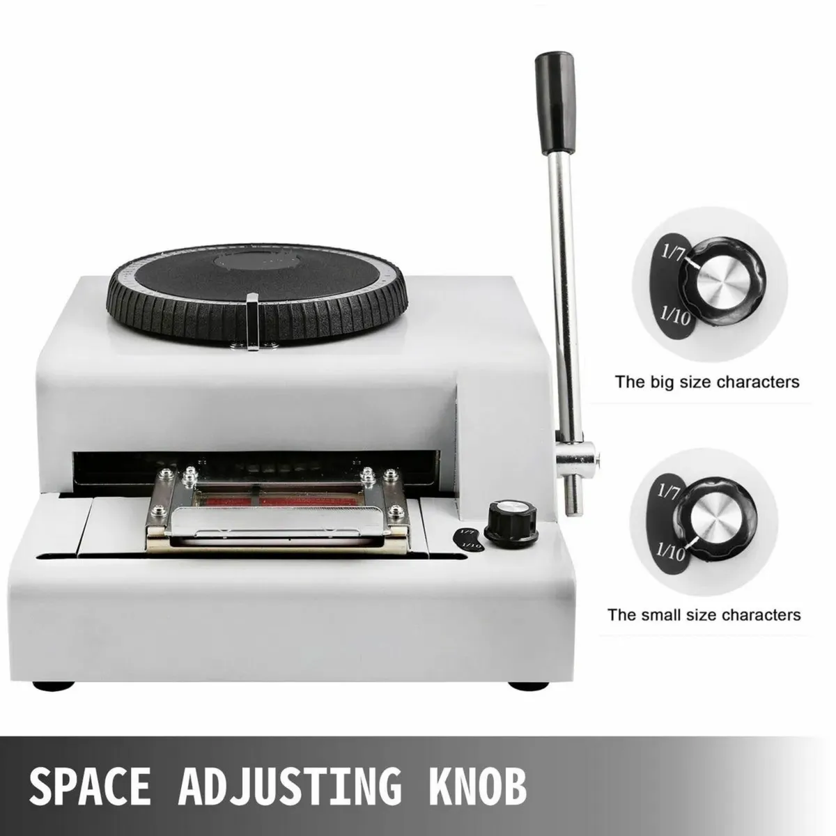 Manual Card Embossing Machine 72 Character Max - Image 4