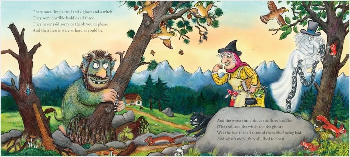 Gruffalo & Baddies Book Bundle - Julia Donaldson - Image 4