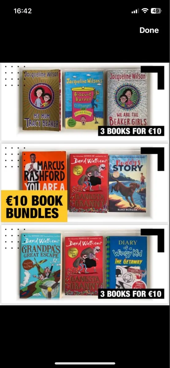 3 books €10 kids books - Image 1