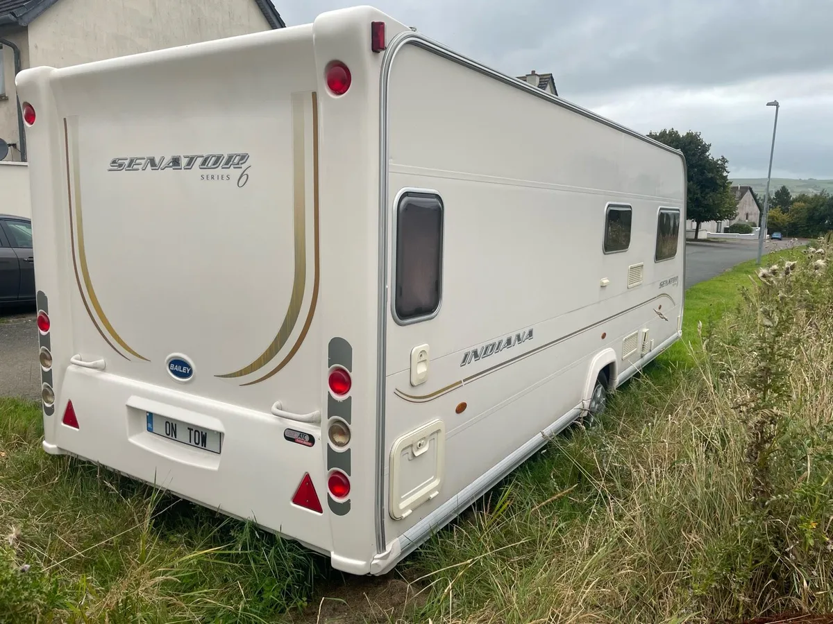 Bailey senator 4 berth fixed bed 2008 S6 - Image 3