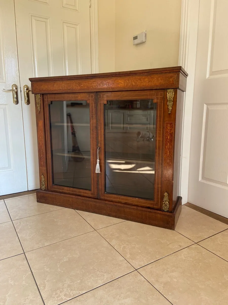 Victorian Double French pier cabinet - Image 4