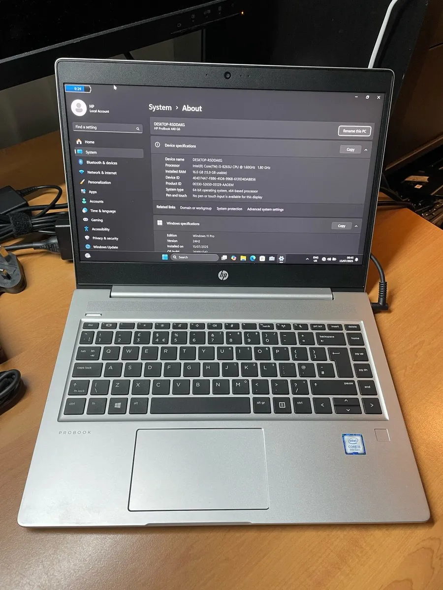 Hp laptop i5 pro 16gb ram 512 ssd plus 500 HDD - Image 2