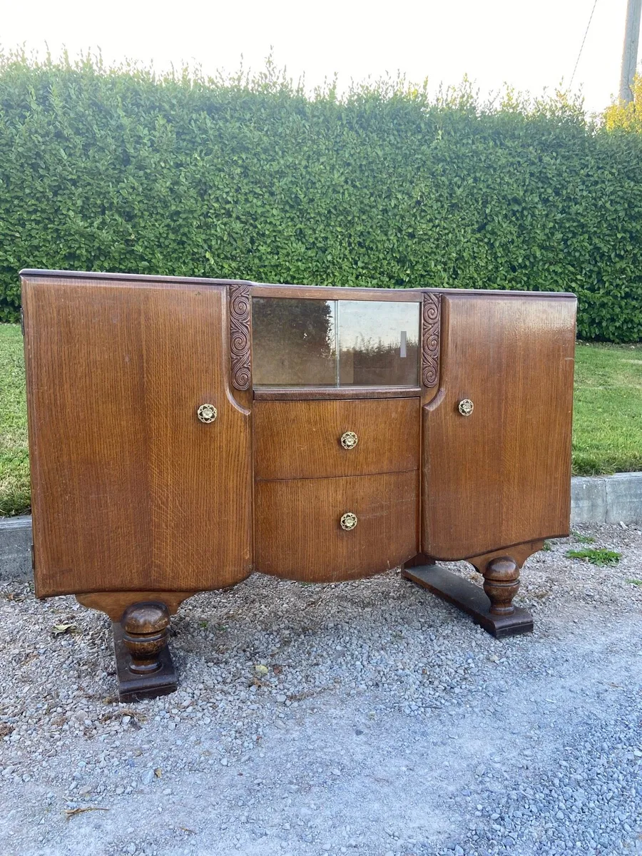 1940s French buffet sideboard