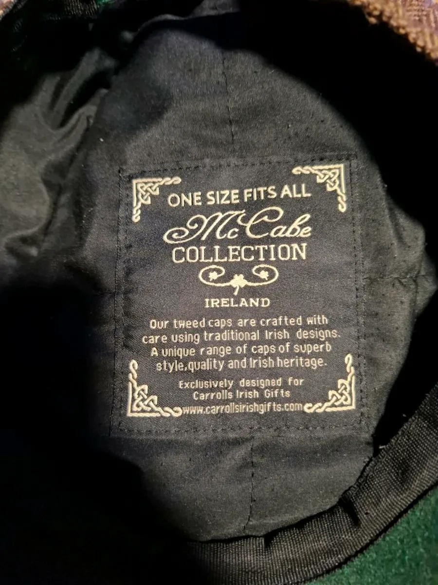 Vintage mcabe collection irish flat cap - Image 2