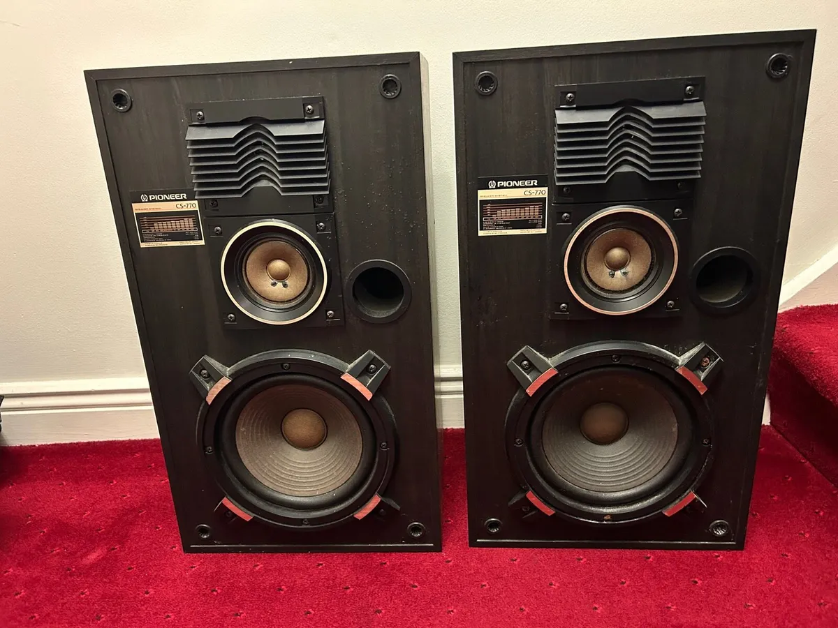 Pioneer CS-770 Speakers - Image 1