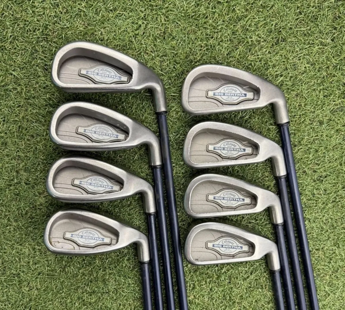 CALLAWAY BIG BERTHA X-12 IRONS / 3-PW / FIRM - Image 2