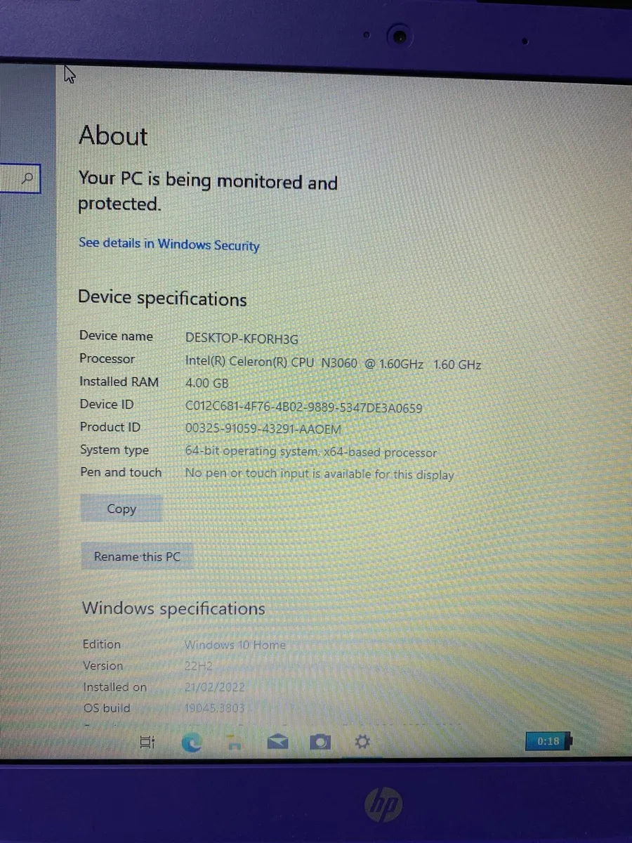 Hp stream 14 windows 10 - Image 2