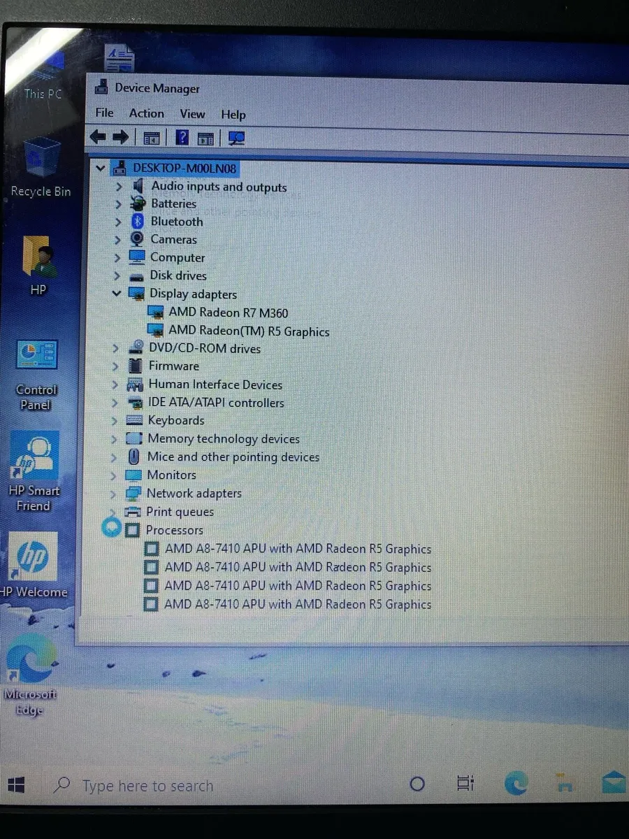 Hp laptop with 8gb ram 1 TB hdd win 10 - Image 3
