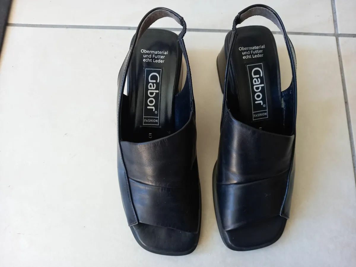 New - Gabor leather Sandles/Shoes - Image 3