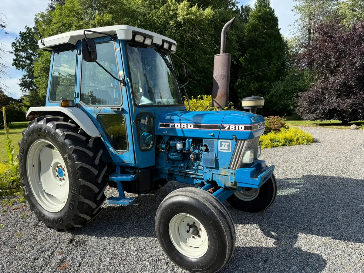 1989 Ford 7610 2wd Sq €14950 No Vat - Image 1