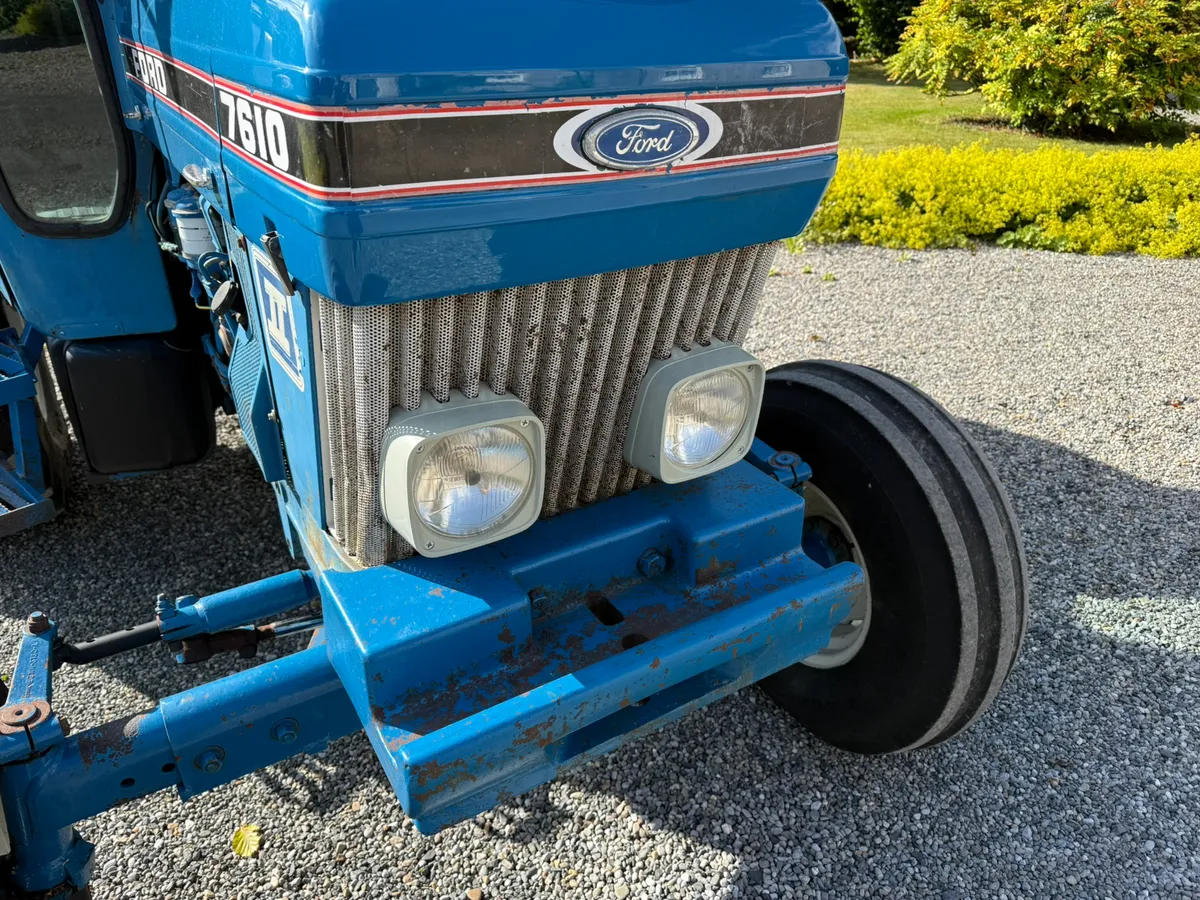 1989 Ford 7610 2wd Sq €14950 No Vat - Image 4