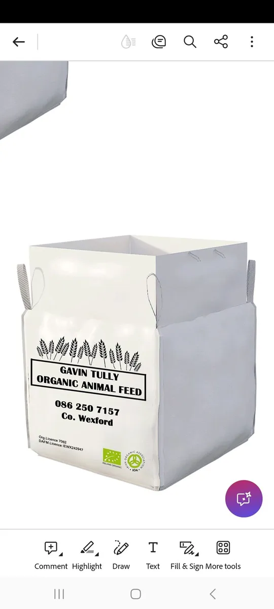 Organic meal  feed and ration - Image 1