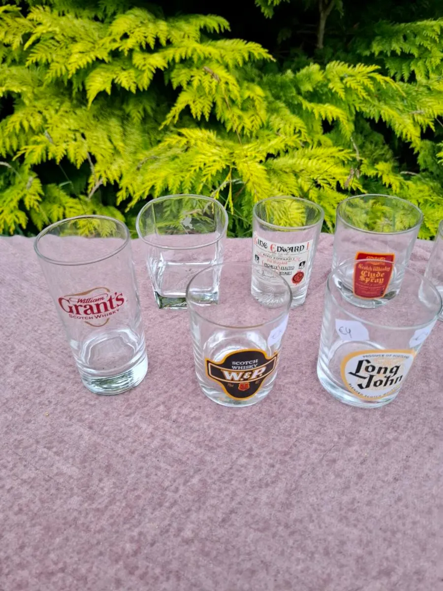 10 whiskey glasses - Image 2
