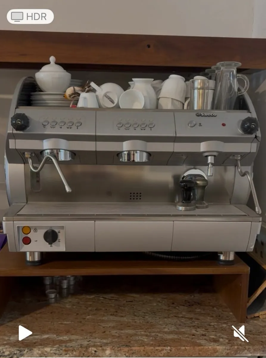 Coffee Machine Saeco & Commercial Coffee Grinder - Image 2