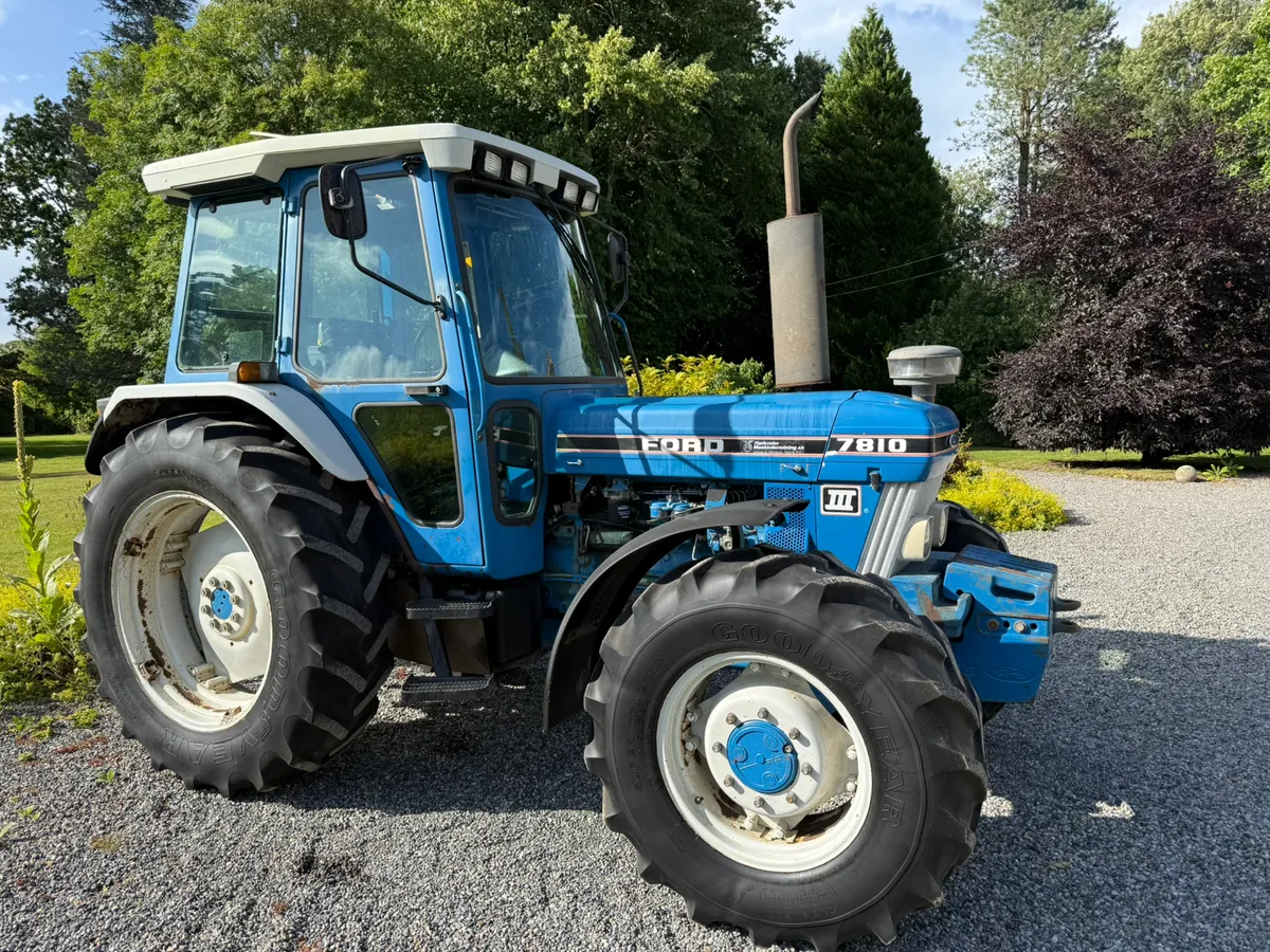 1991 Ford 7810 Series 3 SQ €24950 Plus Vat - Image 1