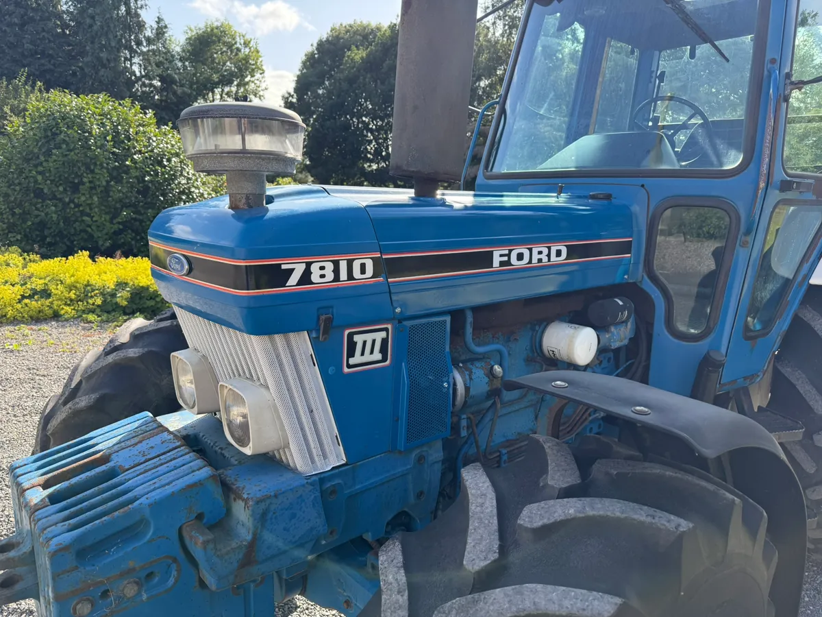 1991 Ford 7810 Series 3 SQ €24950 Plus Vat - Image 3