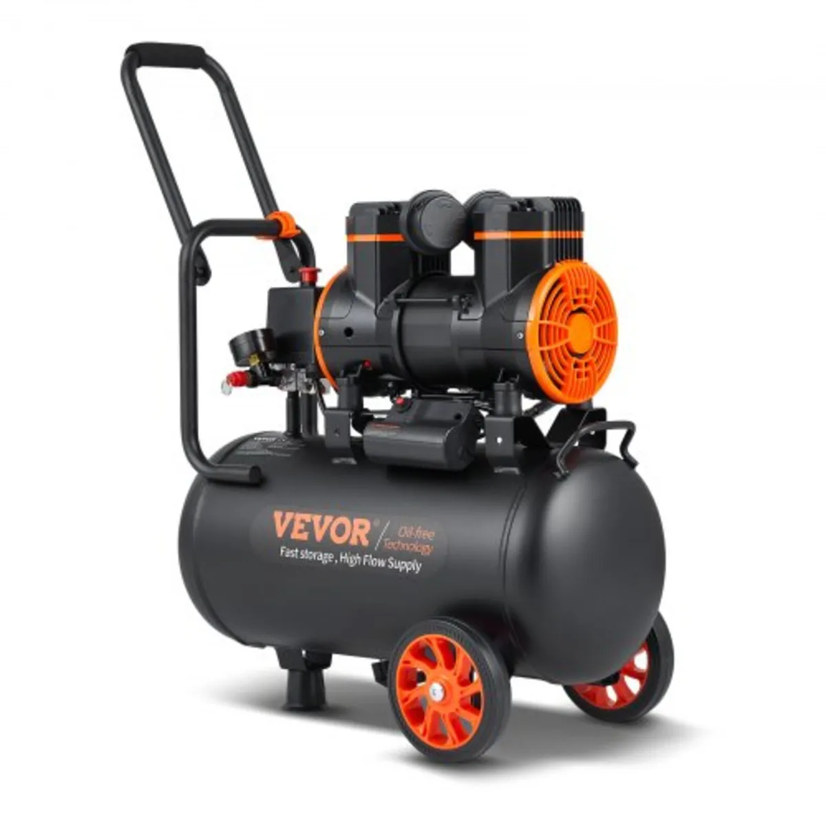 Air Compressor 6.3 Gallon 1450W 3.35 CFM@ 90PSI 70