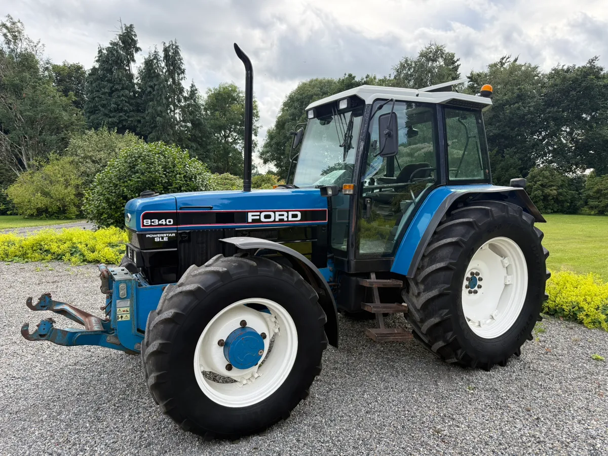 1994 Ford 8340 40k box *Excellent* €24950 Plus Vat - Image 3