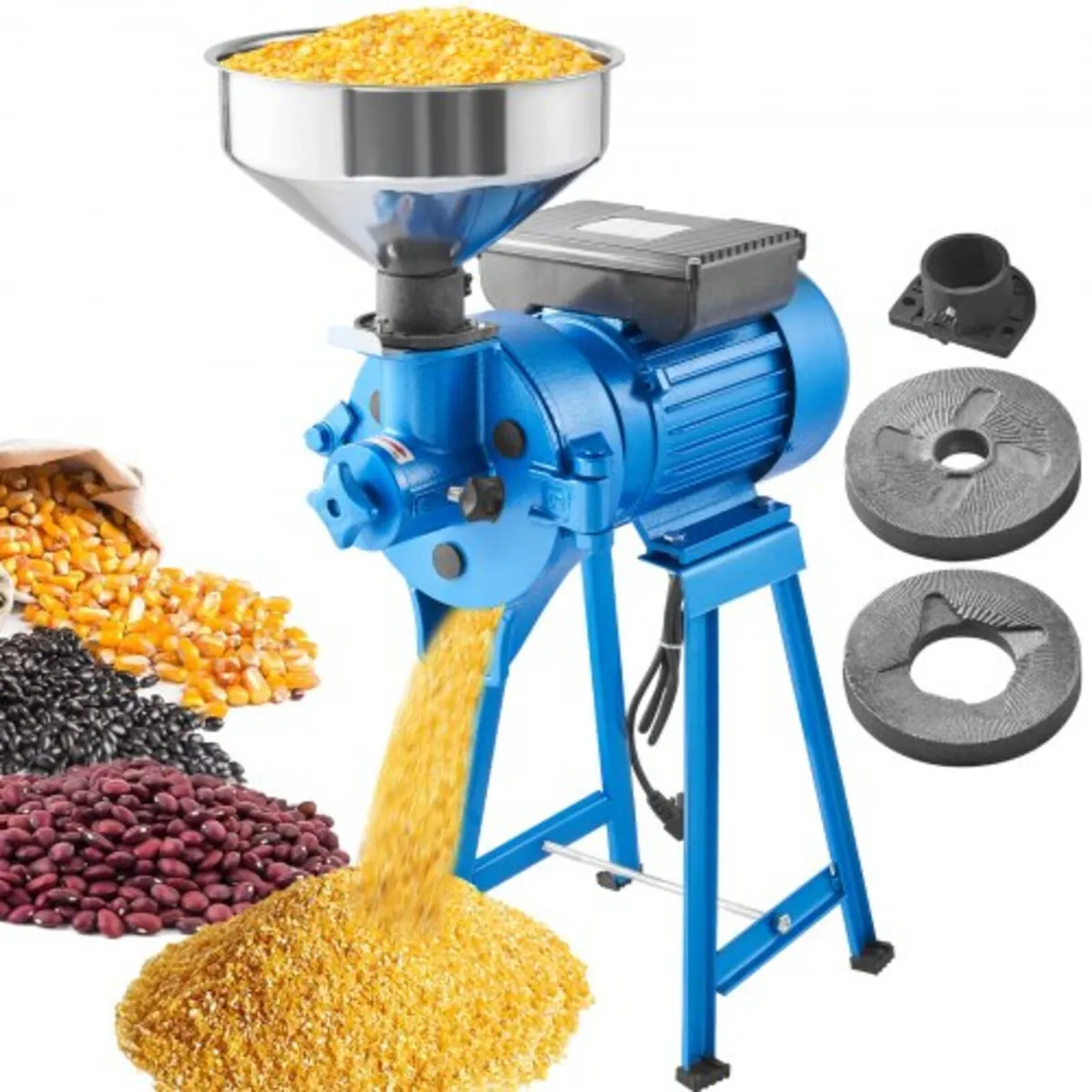 Electric Grain Mill Grinder, 1500W Spice Grinders,