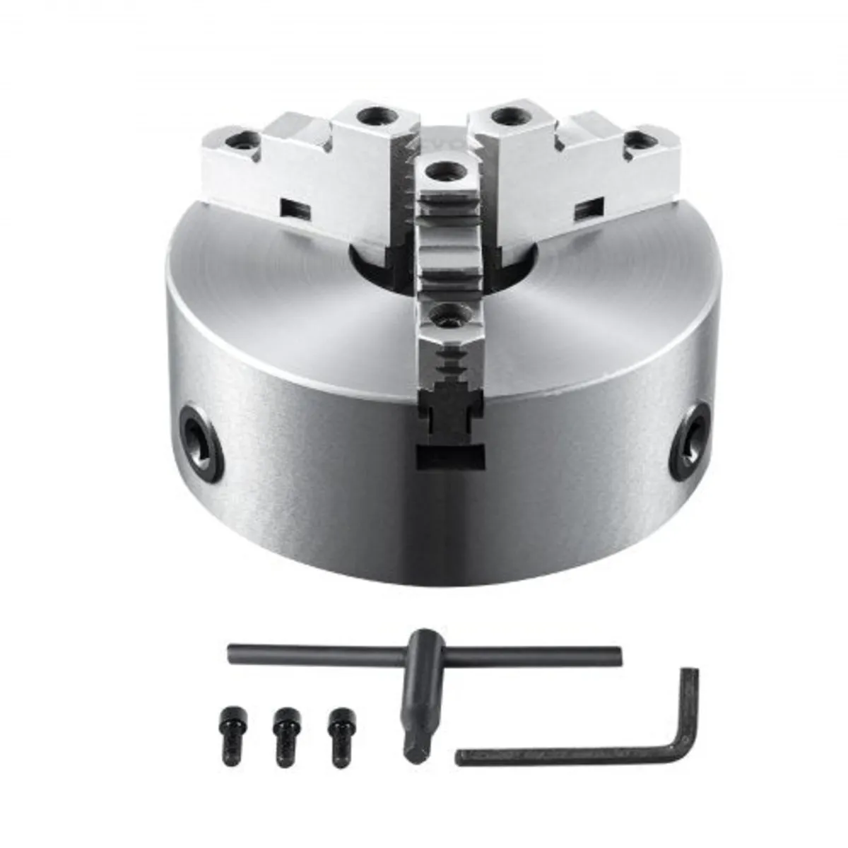 3-Jaw Lathe Chuck, 8'', Self-Centering Lathe Chuck