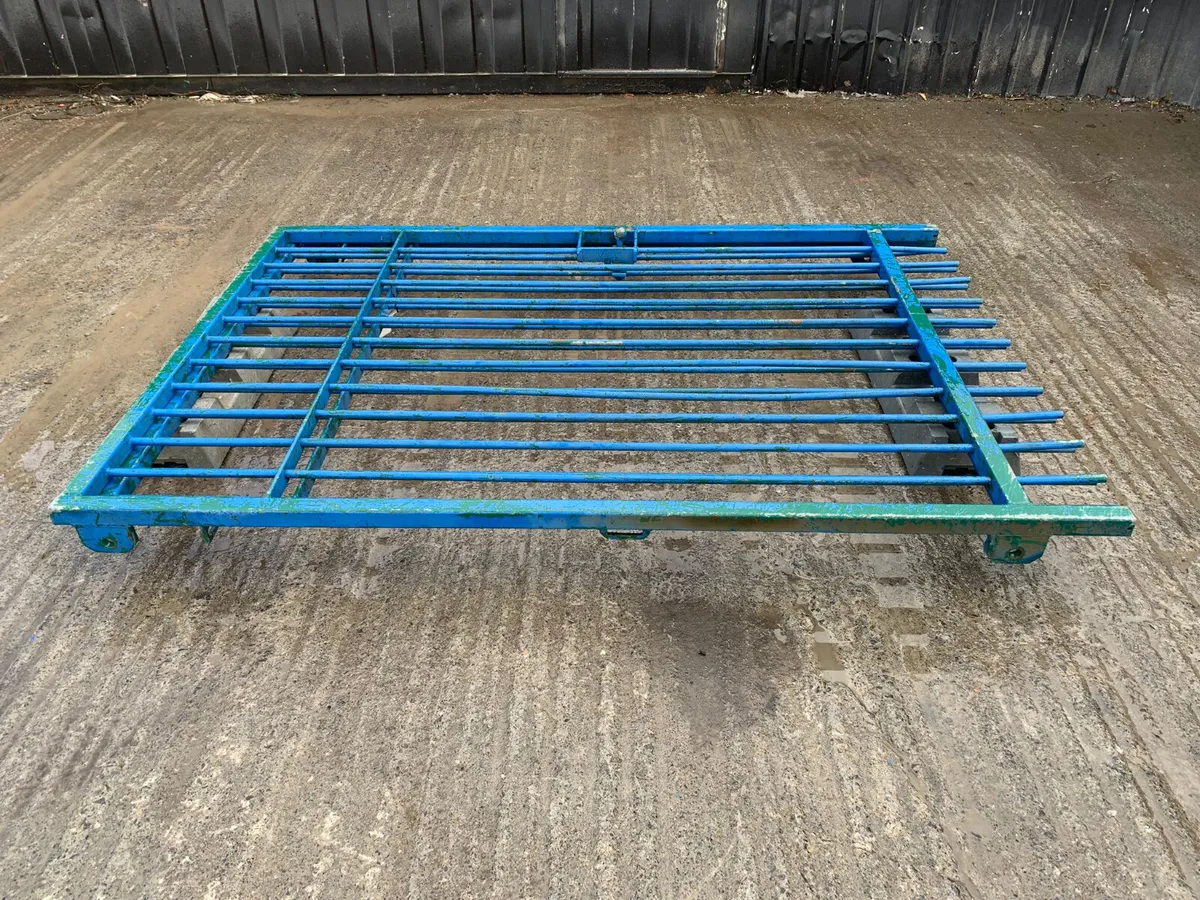 10 ft x 8 ft iron gates - Image 2