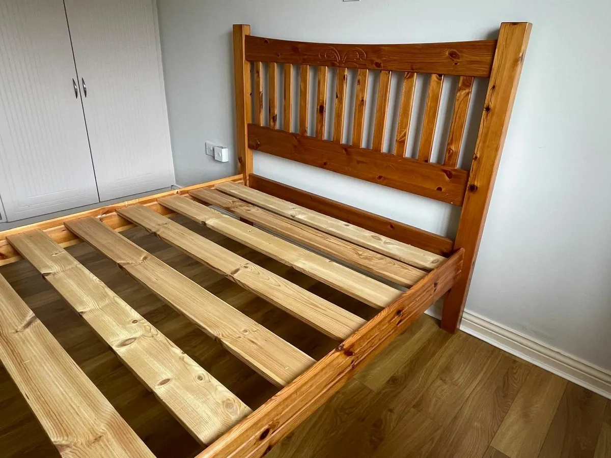 Solid Pine (Double Bed) Frame - Image 4