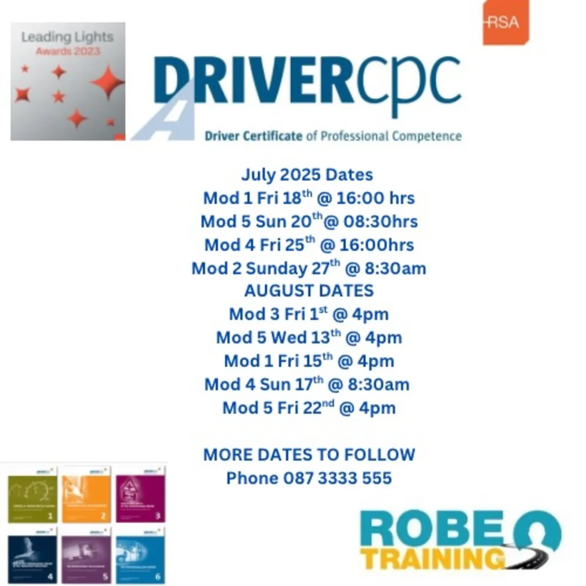 Driver CPC, Mayo/Galway/Sligo/Roscommon'24 - Image 1