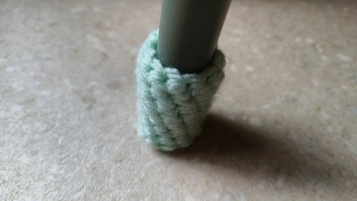 Handmade Foot Chair Cover - Image 1