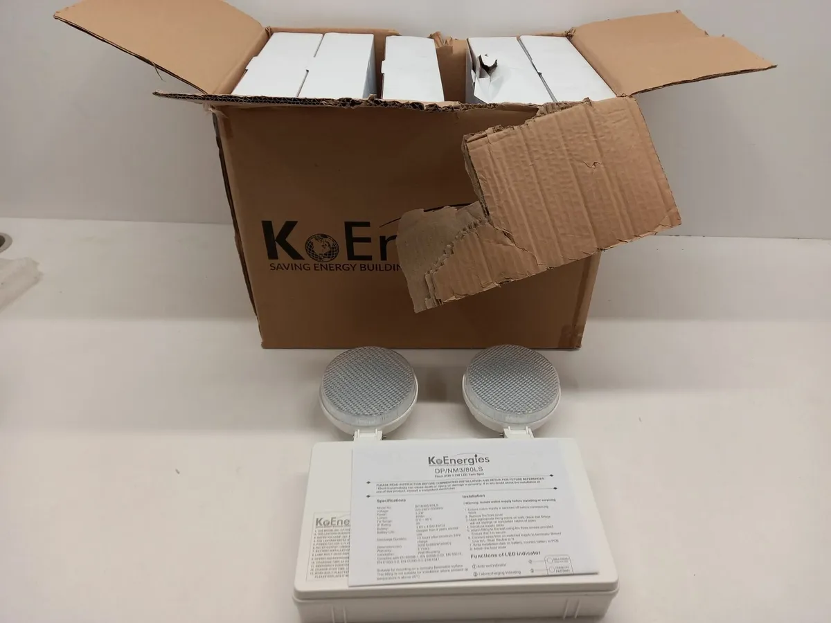 Online Auction Of KoEnergies Led Twin Spot & More! - Image 1
