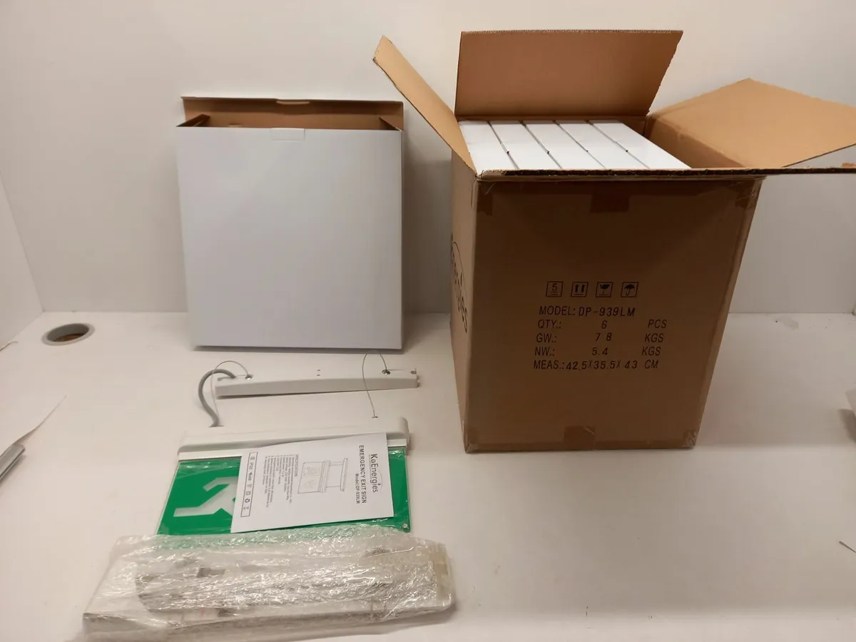 Online Auction Of Emergency Exit Signs & More! - Image 1