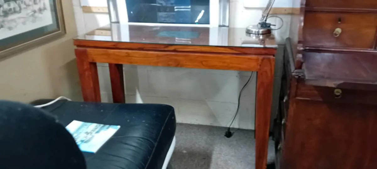 Large Harwood Console Table