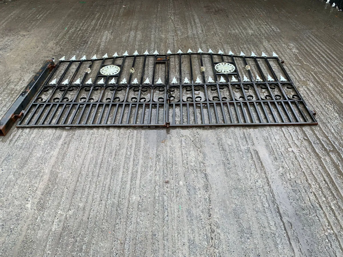 9 ft x 4.5 ft house gates - Image 1