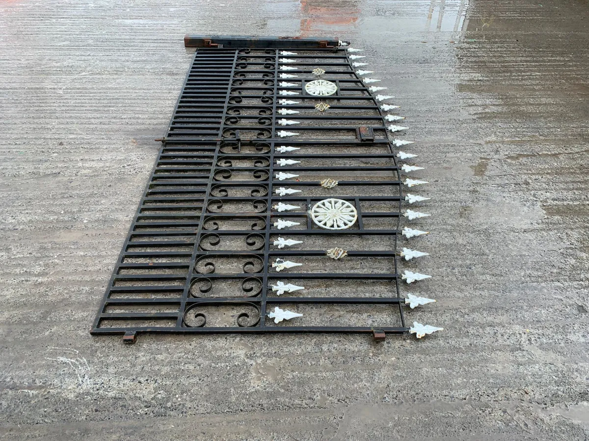9 ft x 4.5 ft house gates - Image 4