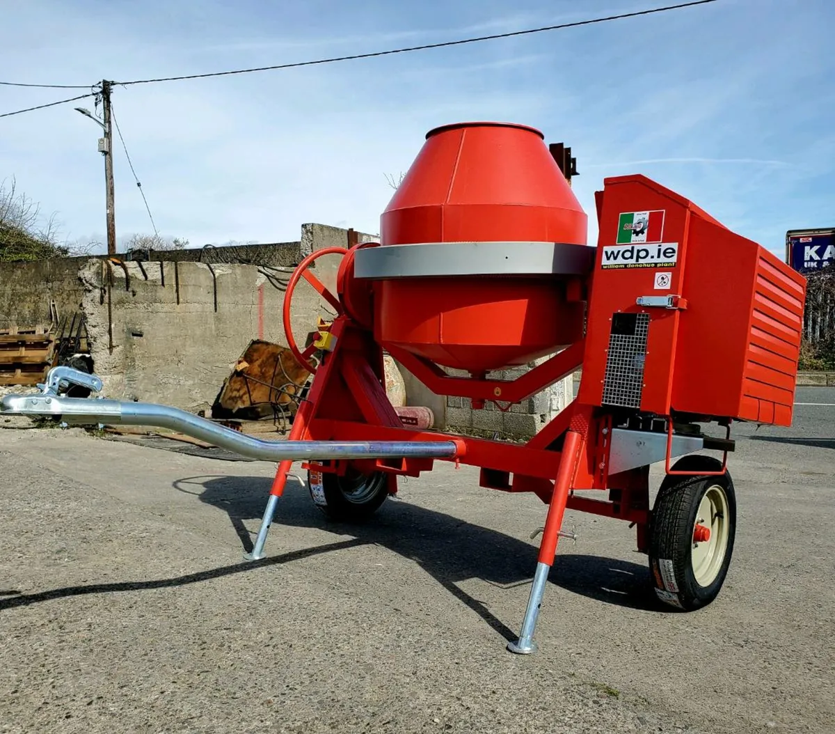 Silla cement mixer 430l - Image 4