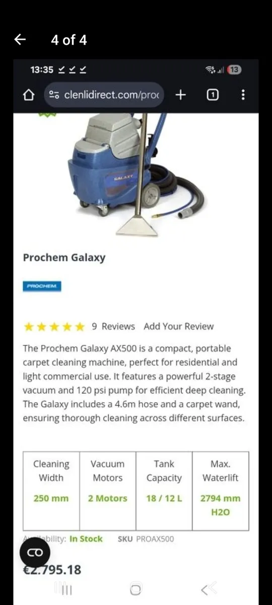 Carpet Cleaning Machine - Image 4