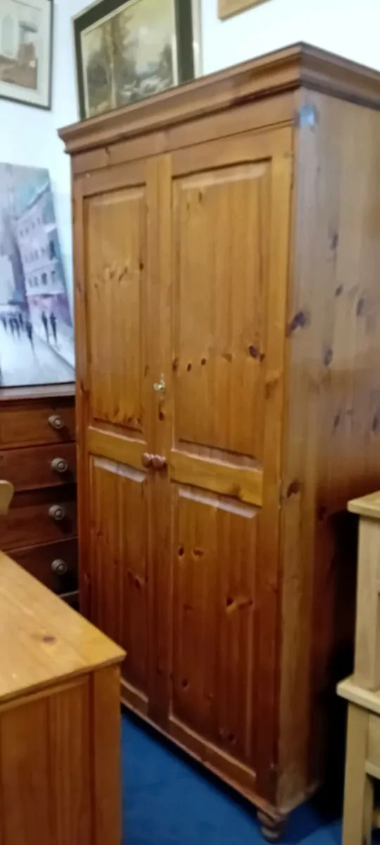 Solid Pine Wardrobe