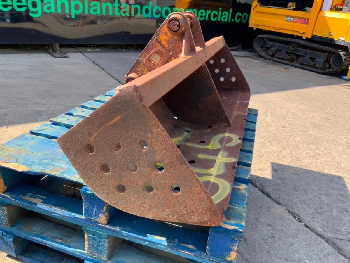 60" JCB GRADING BUCKET.......45mm PINS......345. - Image 3