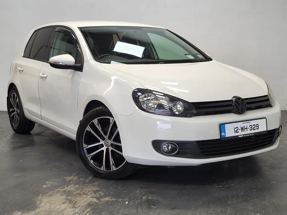 12 VOLKSWAGEN GOLF 1.6TDI SPORT = NEW NCT = - Image 1