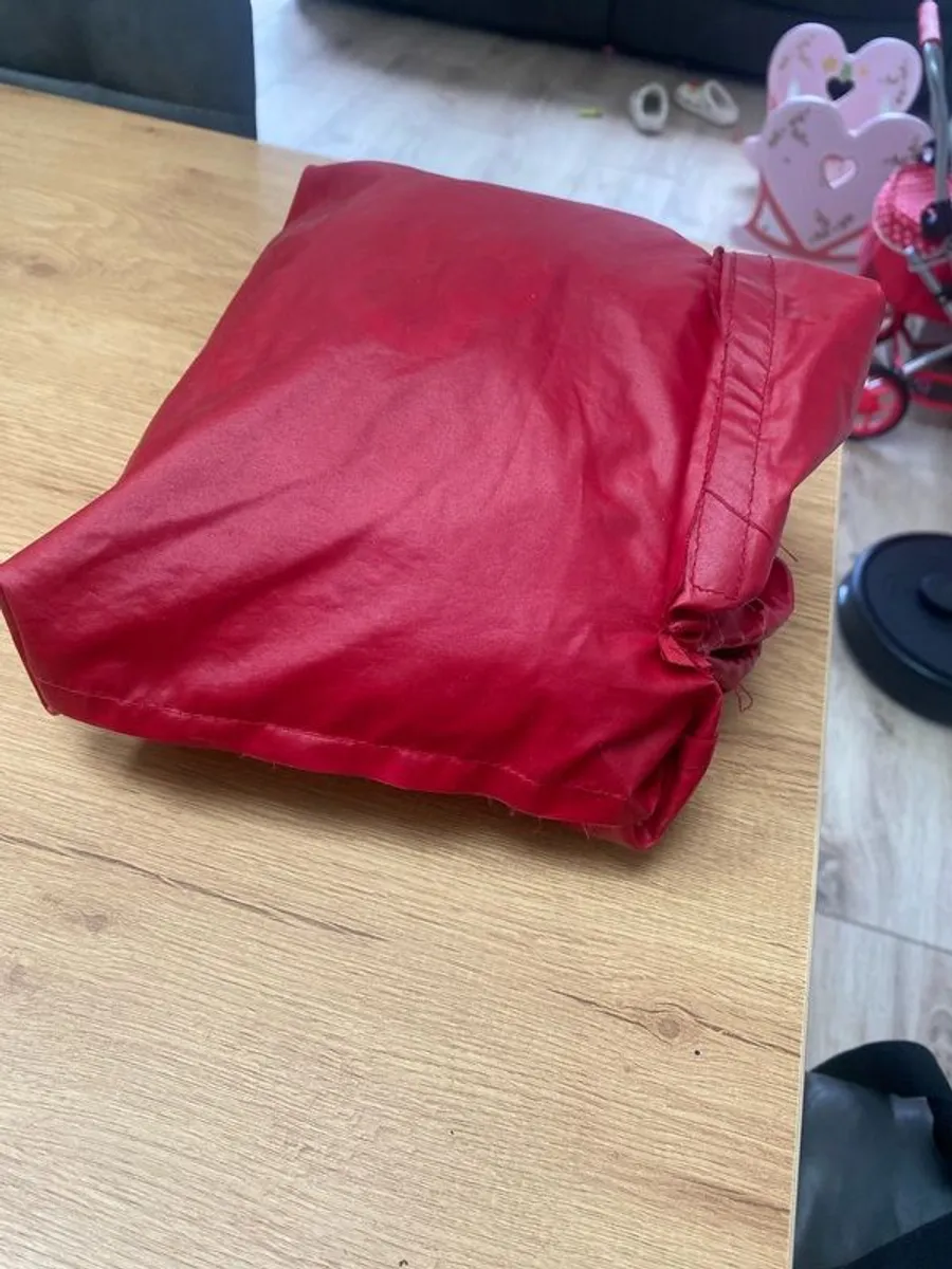Child Bike Seat & Rain Cover - Image 4