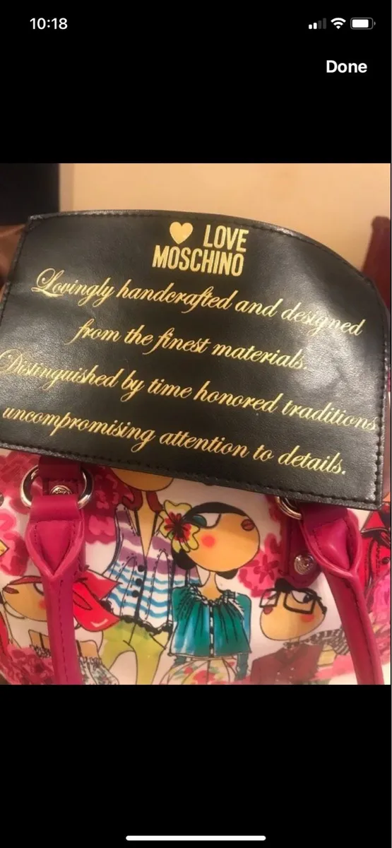 Moschino Handbag - Image 1