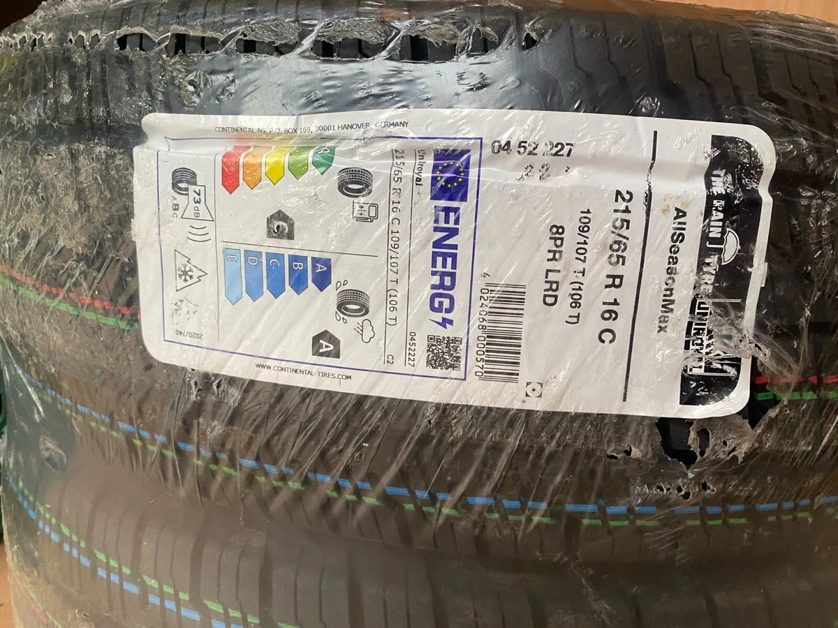 215/65 r16 Uniroyal commercial Tyres x2 - Image 3