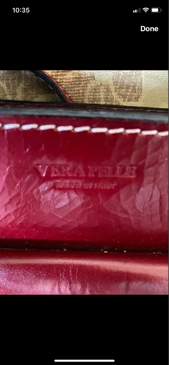 Vera Pelle ( Genuine  Leather) Briefcase - Image 3