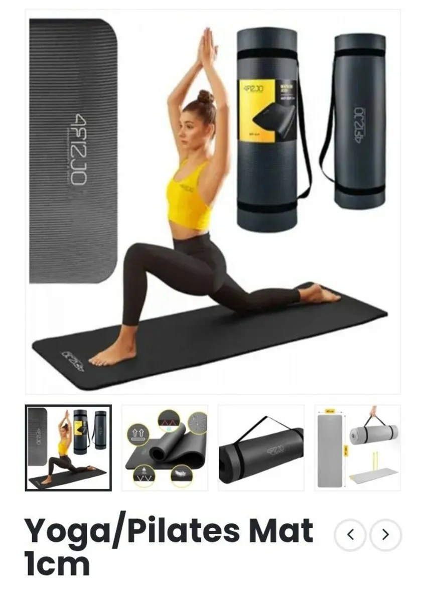 Quality Yoga Pilates Fitness Exercise matt - Image 2