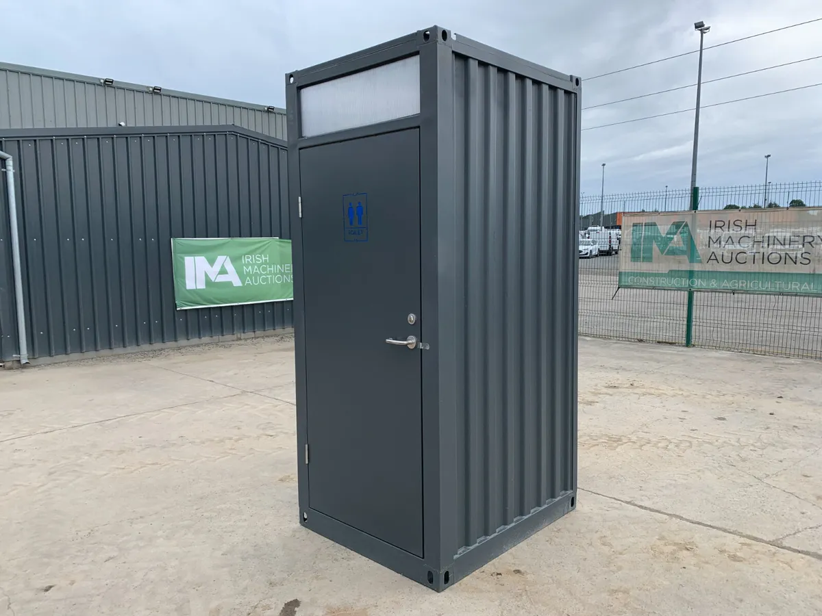NEW/UNUSED PORTABLE TOILET BLOCK FOR AUCTION TOMOR - Image 1