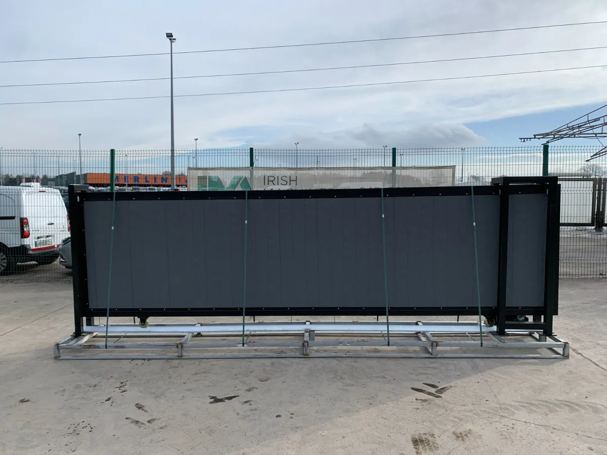NEW/UNUSED 16FT COMPOSITE SLIDING GATE FOR AUCTION - Image 1