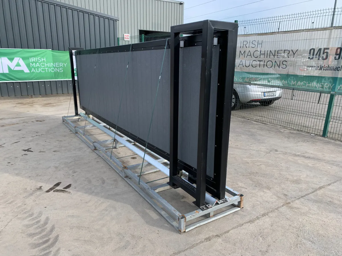 NEW/UNUSED 16FT COMPOSITE SLIDING GATE FOR AUCTION - Image 2